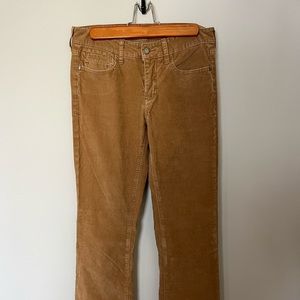 Anthropologie dark tan pants